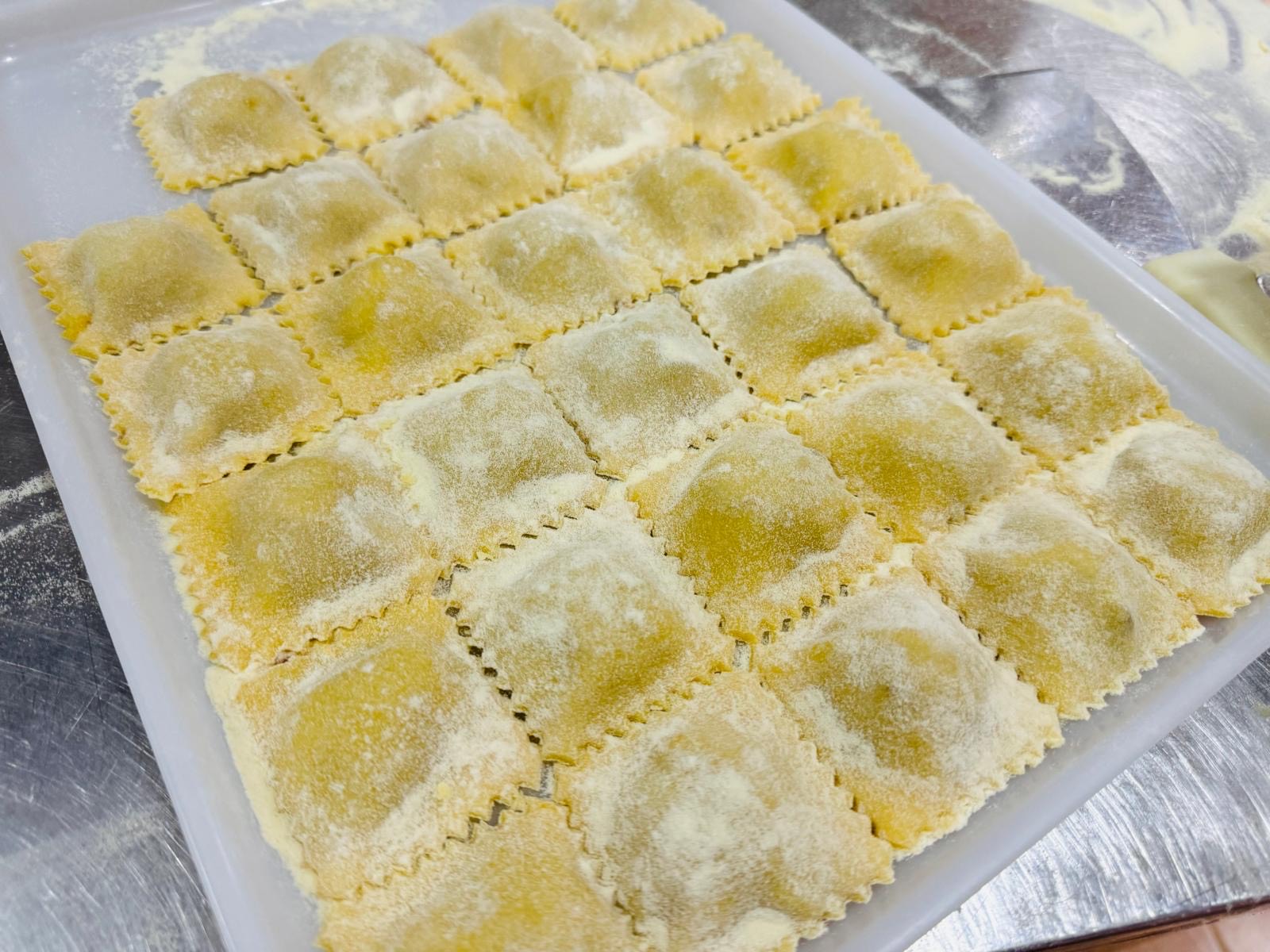 Ravioli casero artesanal